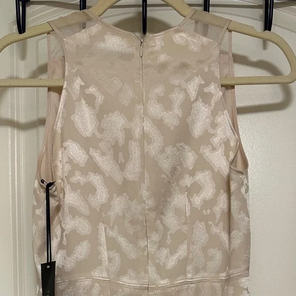 Thakoon 100% Silk Cocktail Dress Pale Pink NWT Size 0 - Picture 4 of 13